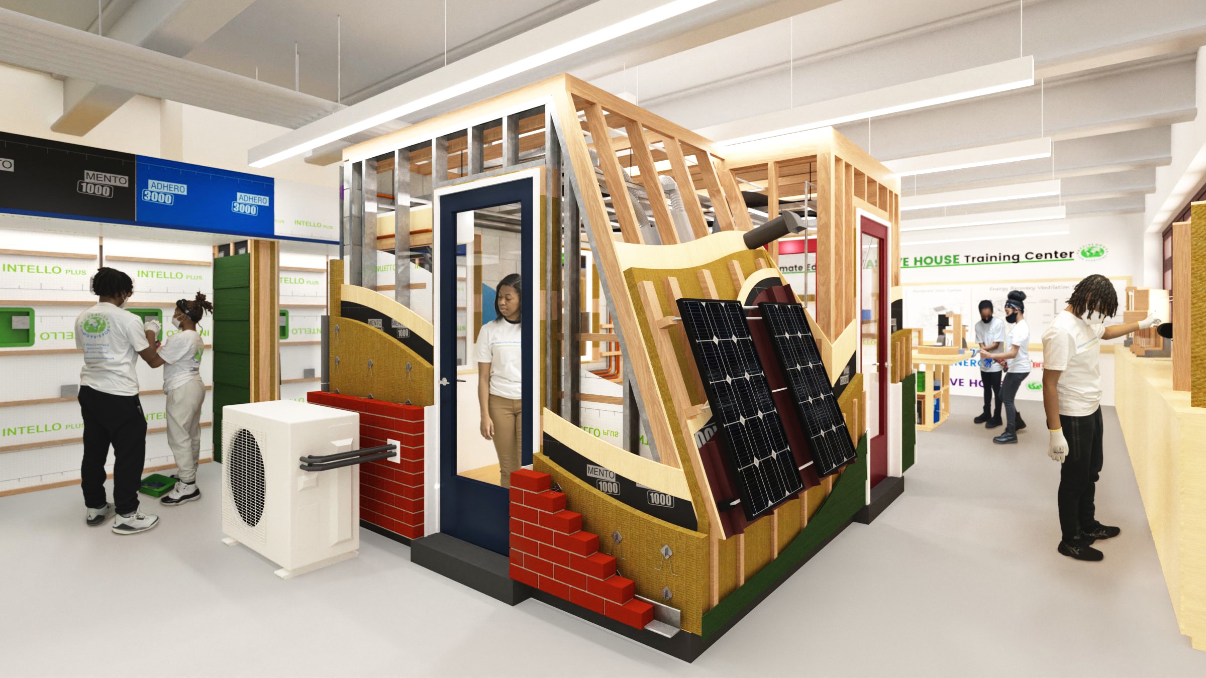 Boys and Girls High School Passive House Training Center