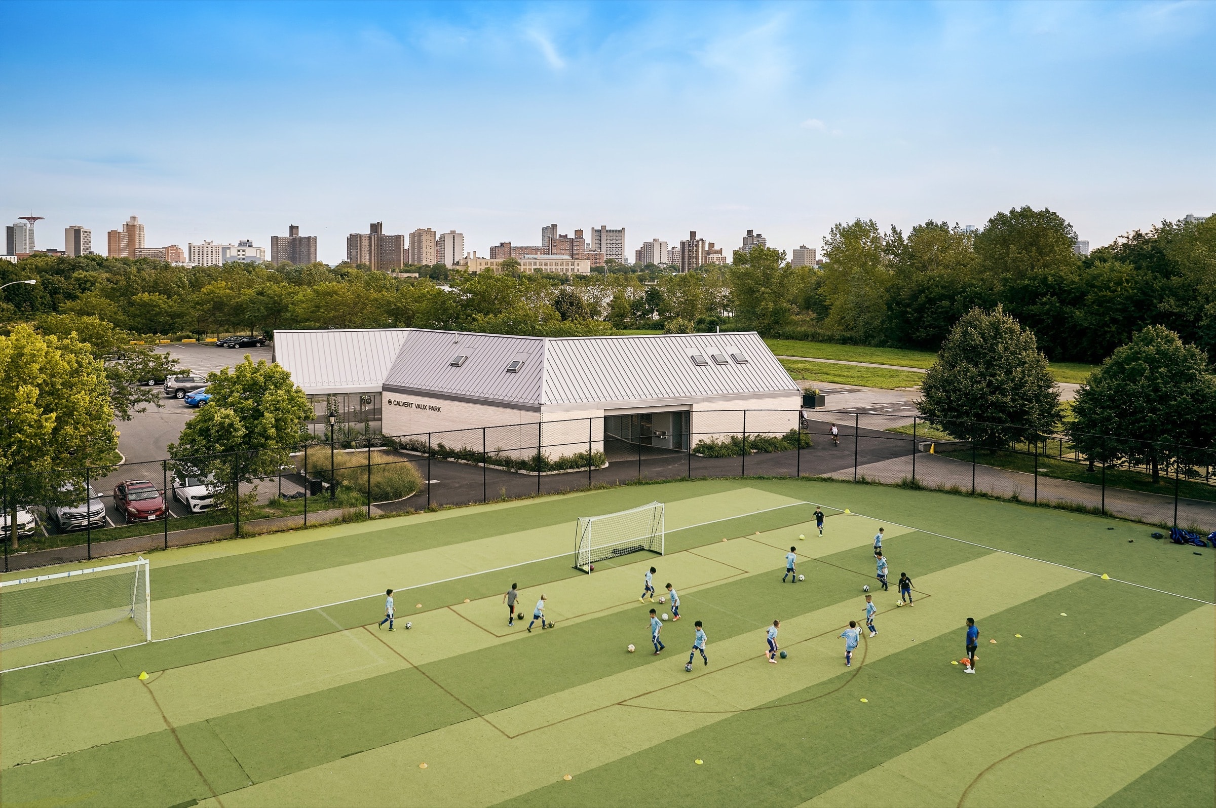 NYC Parks Calvert Vaux Park Pavilion